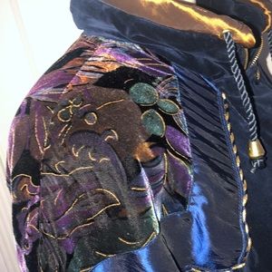 Vintage Oversized Velvet Jacket